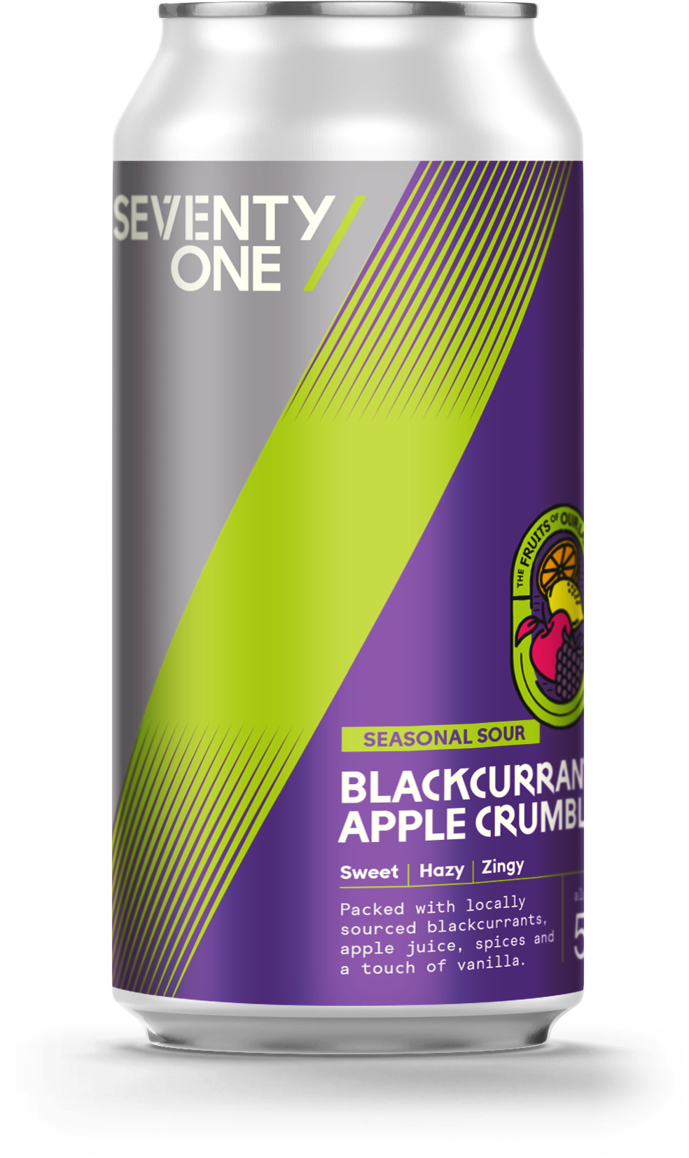 blackcurrant apple crumble 