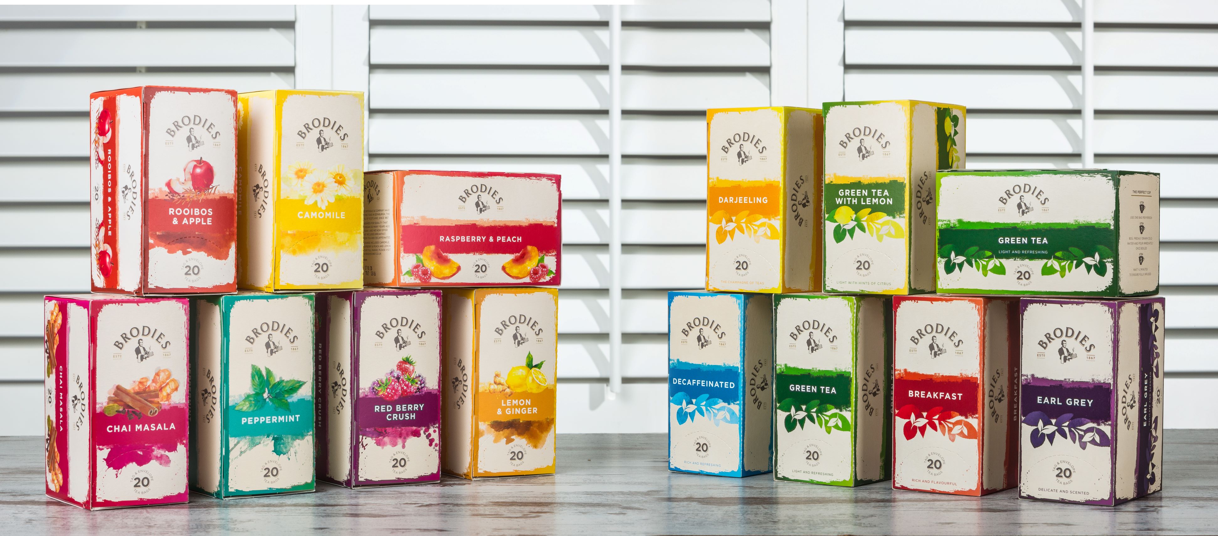 brodies tea range